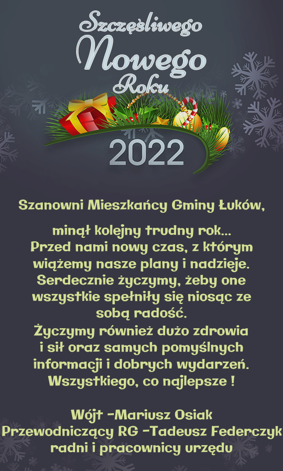 Gmina ukw - yczenia Noworoczne 2022